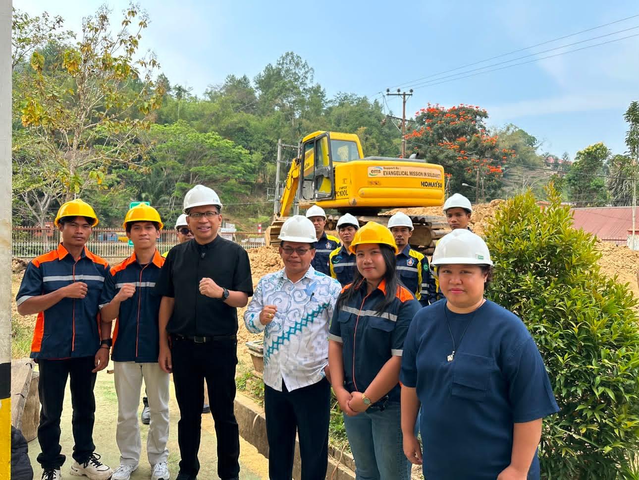 Diklat Operator Alat Berat II EMS Jerman Resmi Dibuka di SMK Kristen Tagari, Gratis untuk Umum
